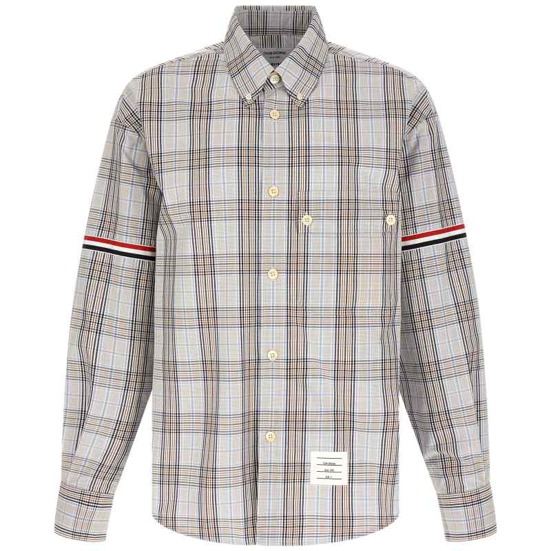 Thom Browne Oversized Rwb Shirt