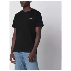 Off White Off-White™ Black T-shirt with logo print