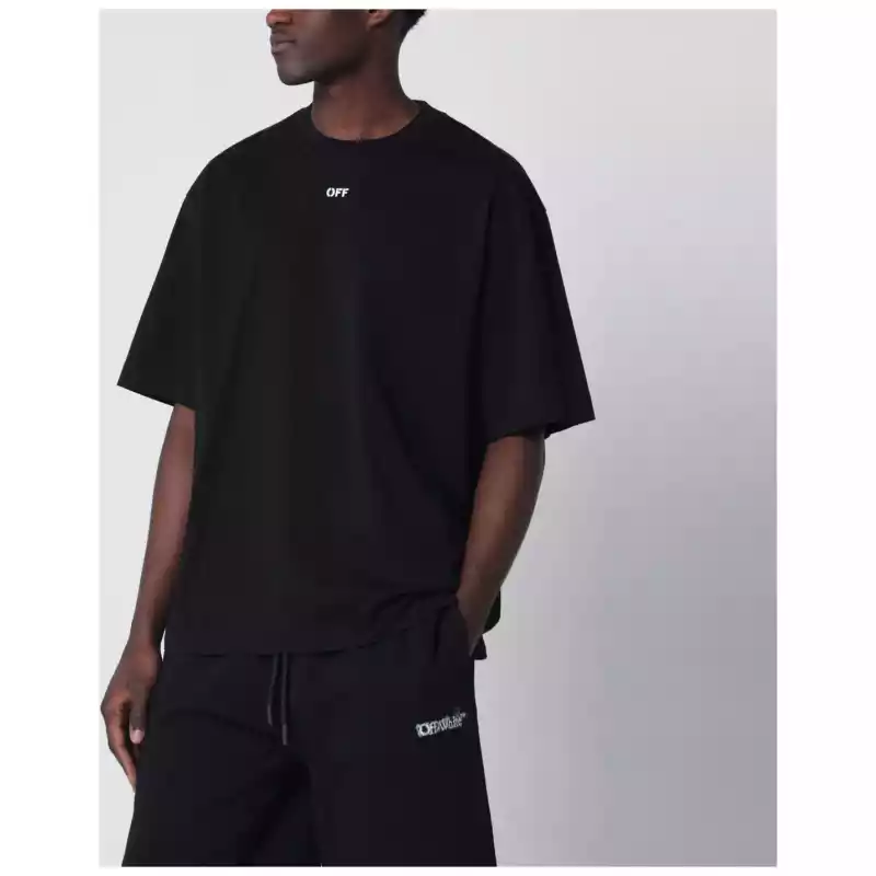Off White Off-White™ Black T-shirt with OFF logo