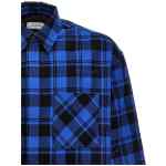 Off White Check Flannel Overshirt