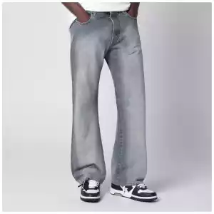 Off White Off-White™ Grey washed-effect jeans