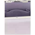 Self-Portrait Lilac Leather Mini Bow Handbag