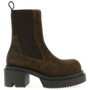 Rick Owens Beatle Bogun Ankle Boots