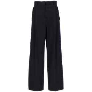 Lanvin Loose Leg Front Pleat Pants