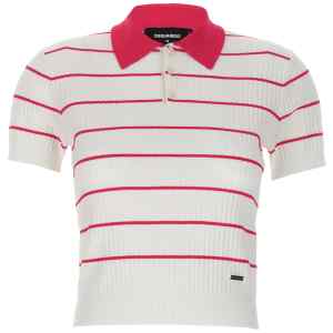 Dsquared2 Striped Polo Shirt