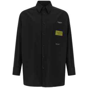 Mm6 Maison Margiela Jacquard Label Shirt