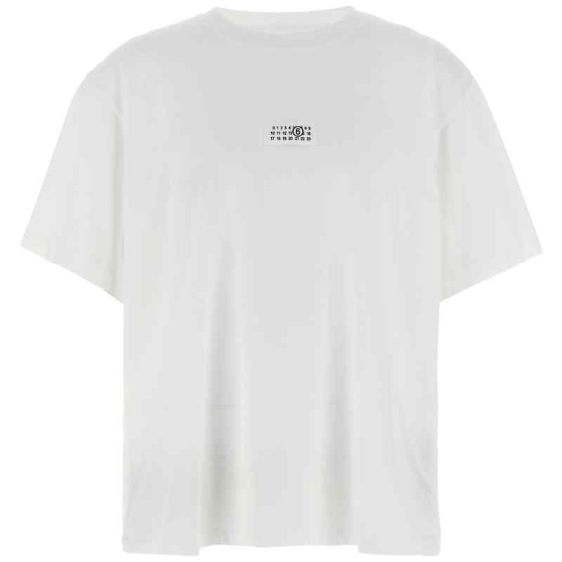 SH0GC0032S24312101_01_M_2025-06-30T08-32-12.388Z Mm6 Maison Margiela Numeric Signature Mm6 Patch T-shirt