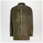 Ami Paris Bronze corduroy shirt