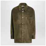 Ami Paris Bronze corduroy shirt