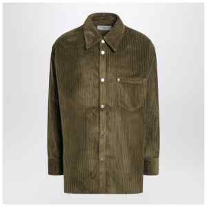 Ami Paris Bronze corduroy shirt