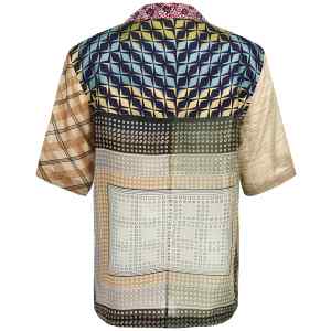 Marine Serre Regenerated Silk Scarves Bowling Shirt