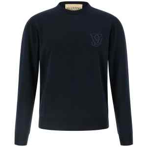 Valentino Garavani Logo Embroidery Sweater