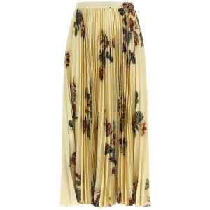Etro Pleated Midi Skirt