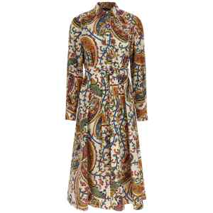 Etro Paisley Foliage Dress