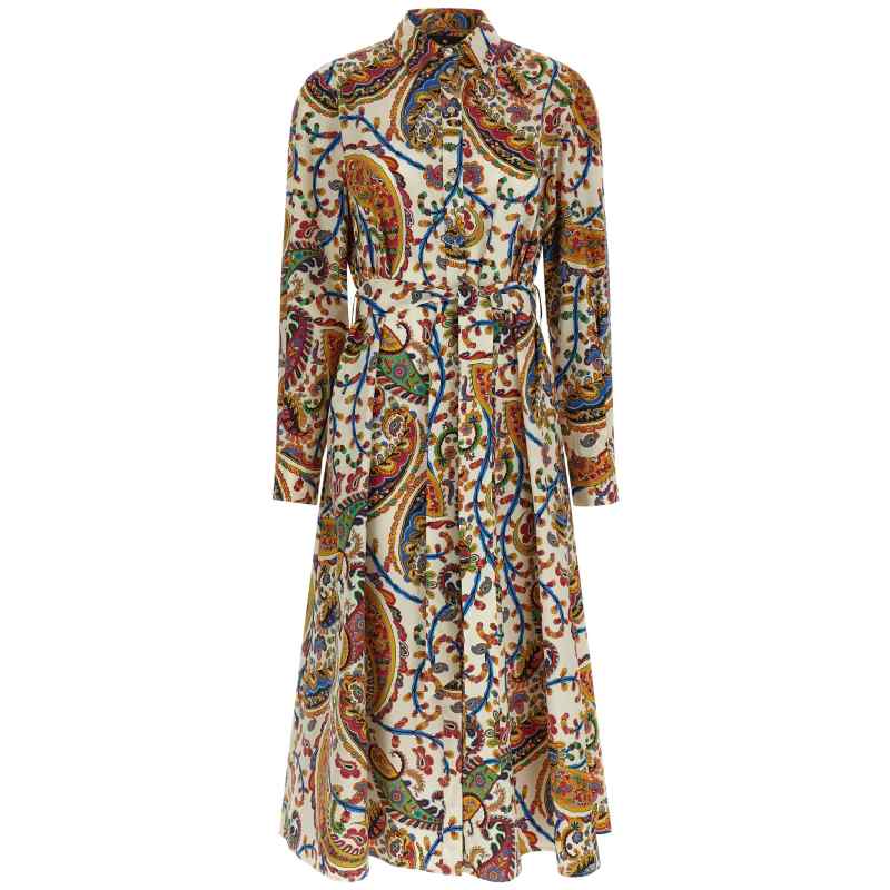 Etro Paisley Foliage Dress