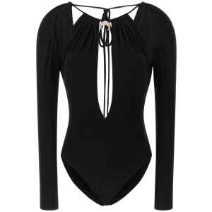Marine Serre Jewel Pendant Bodysuit