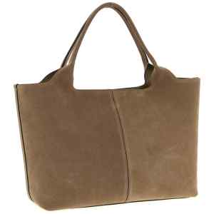 Tod's Small To Medium Suede Shopping Bag
