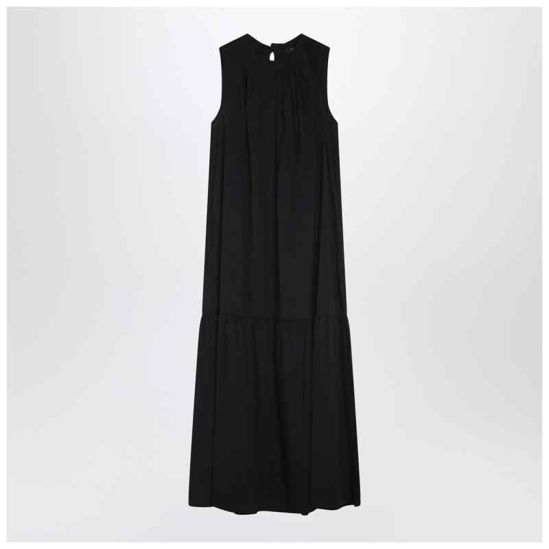 Weekend Max Mara Black cotton-blend canvas dress, theFeinheit