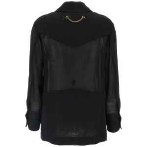 Ferragamo Semi-sheer Wool Jacket