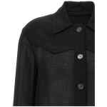 Ferragamo Semi-sheer Wool Jacket