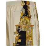 Versace Coral Theatre Print Bermuda Shorts