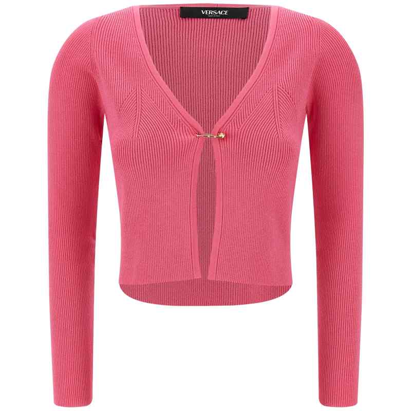 Versace Safety Pin Cardigan
