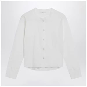 The Row Gano shirt in white cotton
