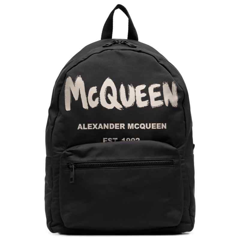 Alexander McQueen Graffiti Metropolitan Backpack Alexander McQueen Graffiti Metropolitan Backpack