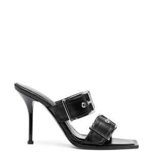 Alexander McQueen 100mm Buckled Leather Sandals