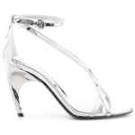 Alexander McQueen Twisted Armadillo 95mm patent sandals