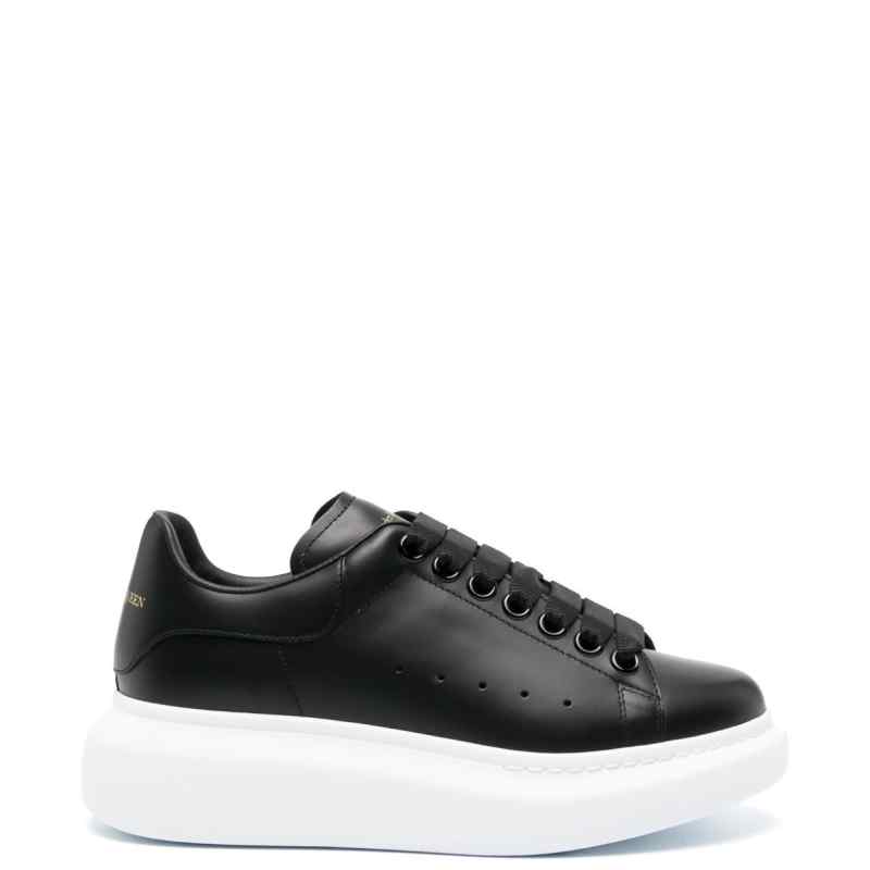 Alexander McQueen Black Leather Sneakers, theFeinheit