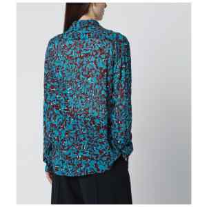 Dries Van Noten Shirt with turquoise sequin print
