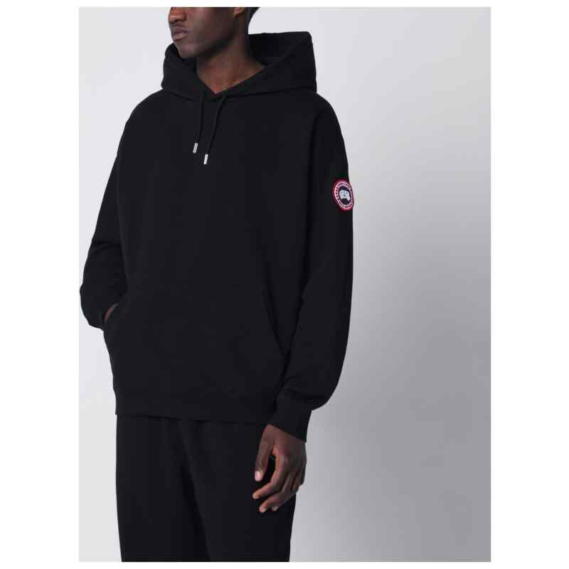Canada Goose Black hooded sweatshirt, theFeinheit