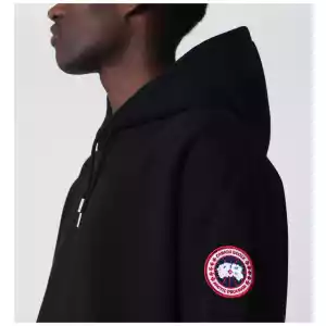 Canada Goose Black hooded sweatshirt