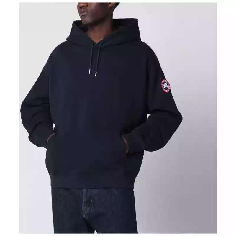 Canada Goose Midnight blue hooded sweatshirt