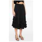 Forte Forte Midi skirt with floral applique