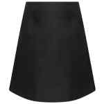 Alexander McQueen Satin A-line skirt