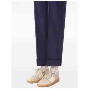 Valentino Garavani Upvillage Low Top Sneaker in Split Leather and Nappa Calfskin