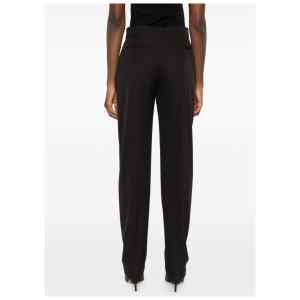 Alexander McQueen Pressed-crease tailored trousers