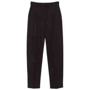 Alexander McQueen Pressed-crease tailored trousers