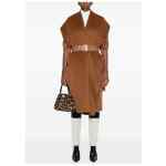 Elisabetta Franchi Coats Brown