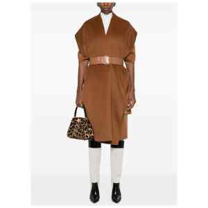 Elisabetta Franchi Coats Brown