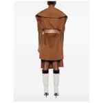 Elisabetta Franchi Coats Brown