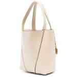 Chloé Small Chloé Spin Tote Bag In Grained Leather