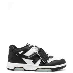 Off White Out Of Office Sneakers Black/White
