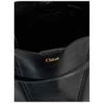 Chloé Spin Small Tote Bag In Grained Leather