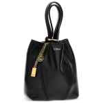 Chloé Spin Small Tote Bag In Grained Leather