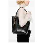 Chloé Spin Tote Bag In Grained Leather