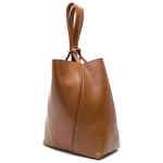 Chloé Spin Tote Bag In Grained Leather