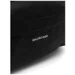 Balenciaga Explorer Backpack In Black Recycled Nylon